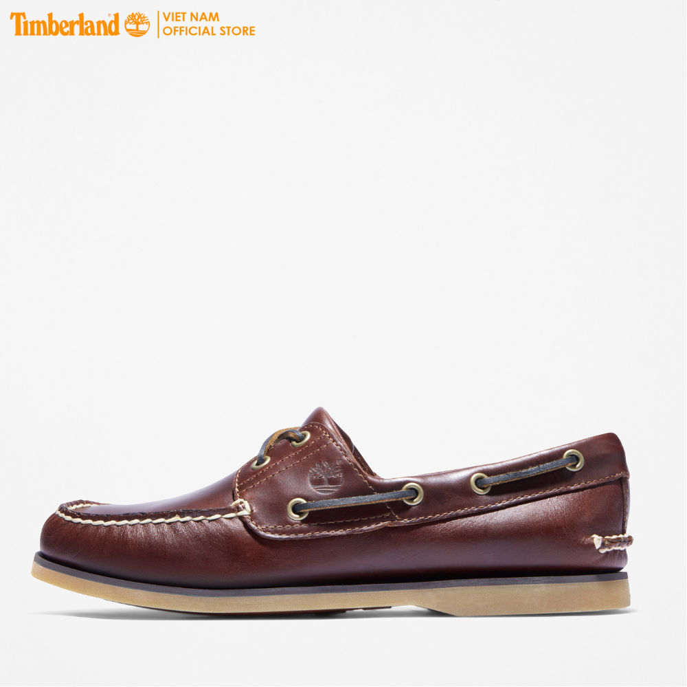 Timberland Giày Mọi Nam - Men’s Classic Leather Boat Shoe 2 Eye TB02507722