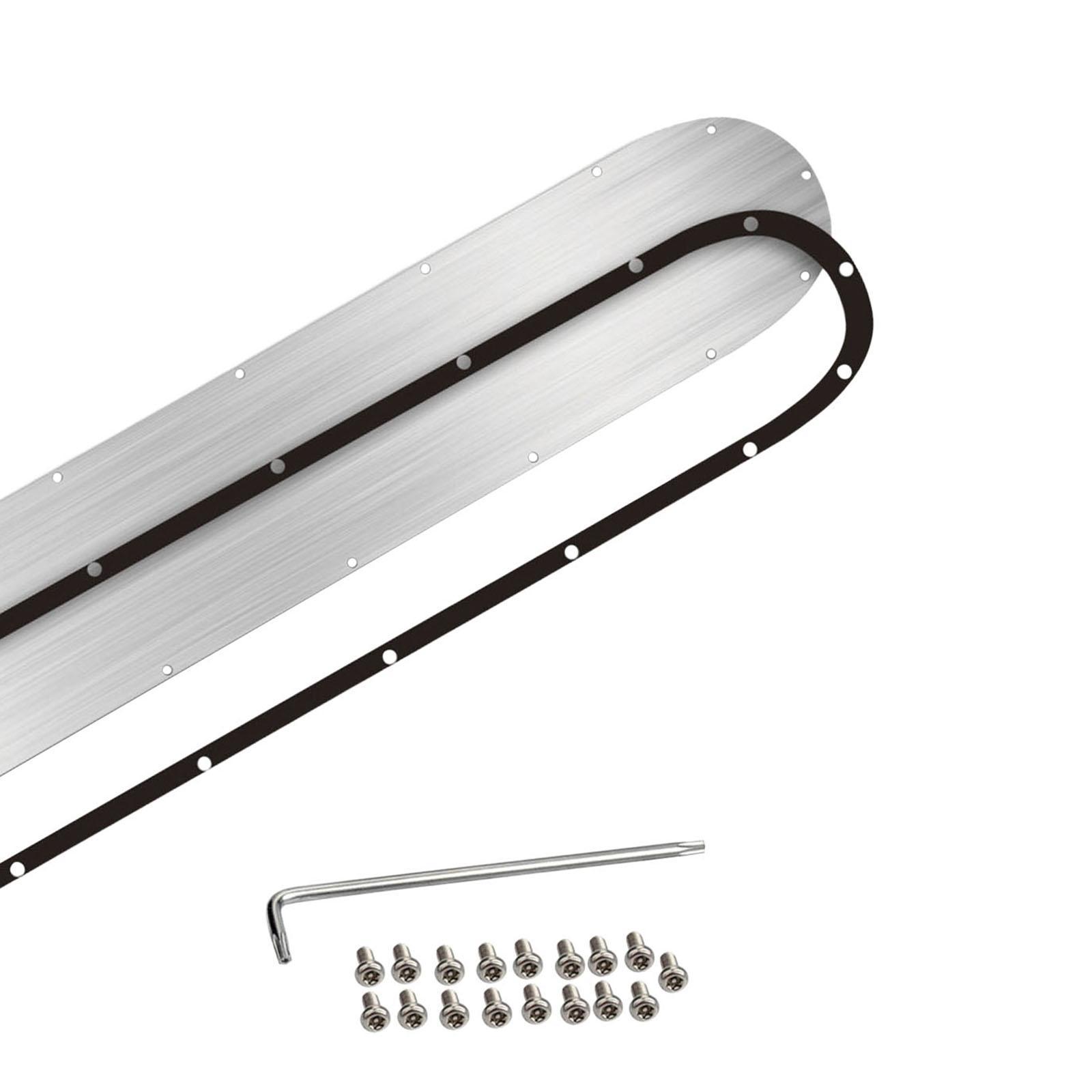 Bottom Battery Cover Stainless Anti-Collision  Chassis   For