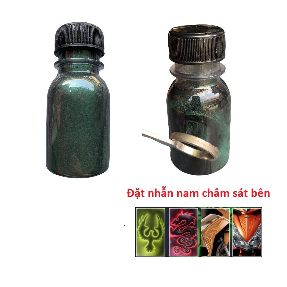 50g Sơn Từ Tính tạo hình 3D màu Xanh Rêu Thẫm