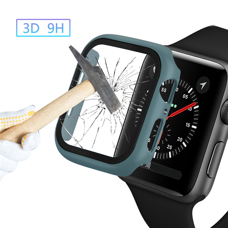 Ốp Case Thinfit &amp; Kính Cường Lực cho Apple Watch Series 4 / Apple Watch Series 5