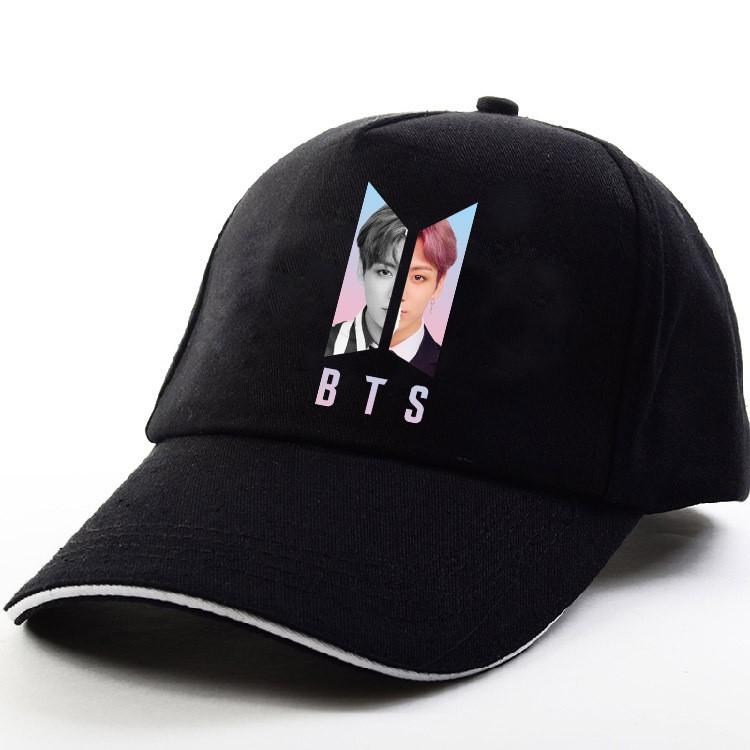 Mũ phớt BTS Logo in hình Jungkook/ Mũ nón lưỡi trai unisex Hàn Quốc