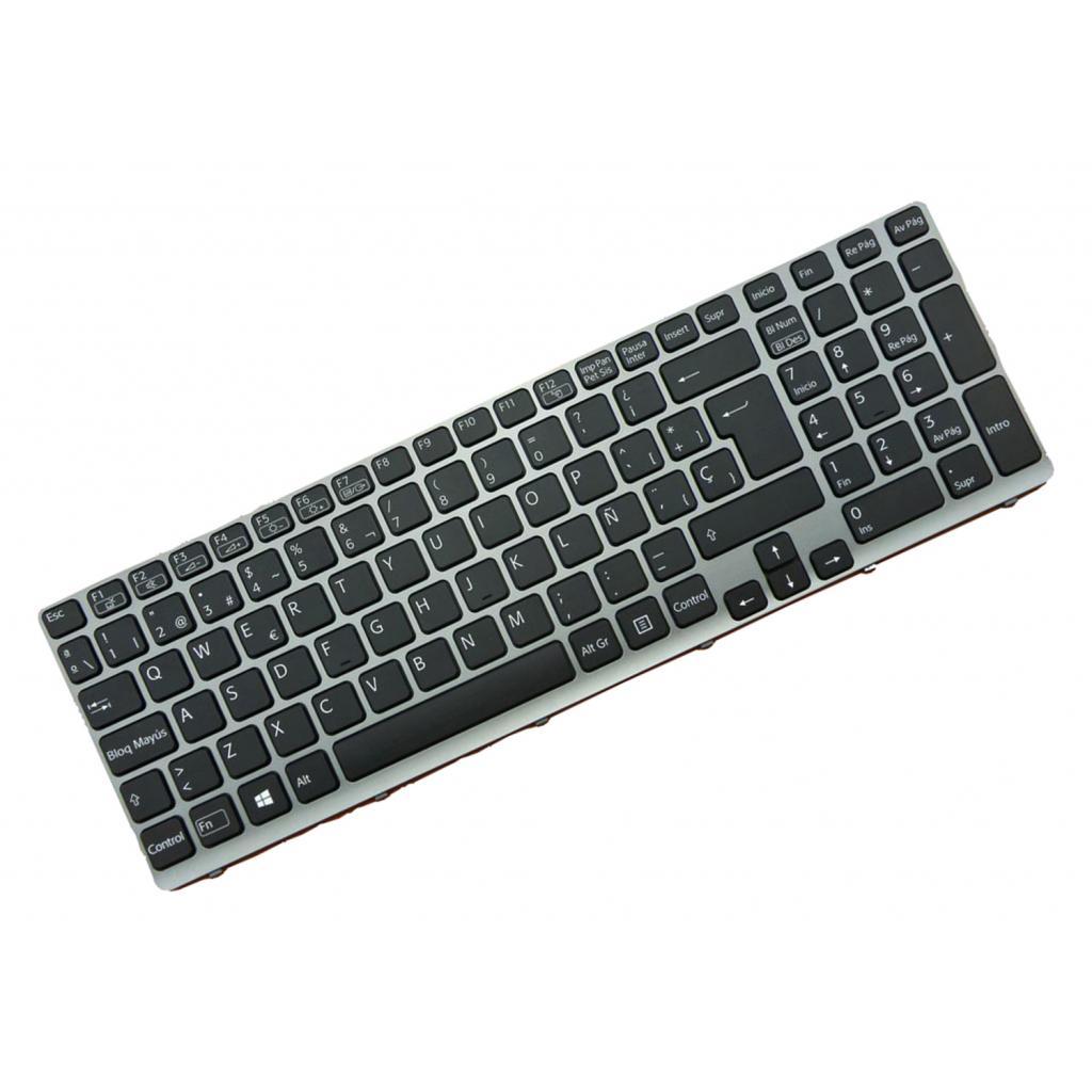 Replacement Laptop Keyboard Layout Spanish for VAIO SVE15 SVE-15
