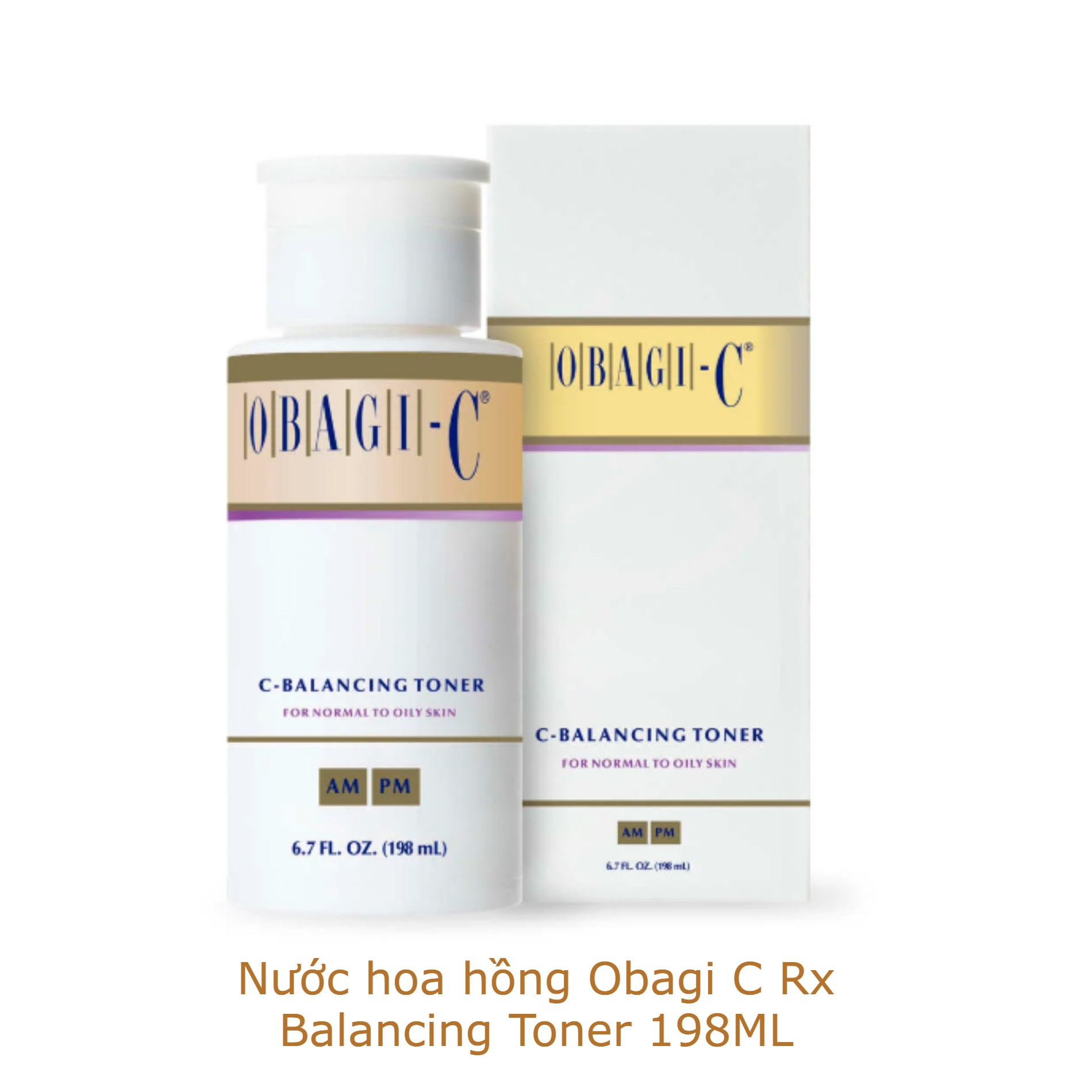 Nước hoa hồng Obagi C Rx Balancing Toner 198ML