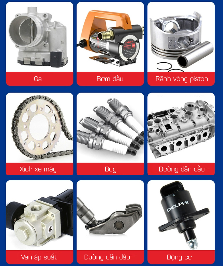 Dung Dịch Tẩy Rửa Vết Dầu Nhớt Khoang Động Cơ Ô Tô, Xích Xe Đạp, Máy Móc Công Nghiệp 450ml- Hàng Nhập Khẩu