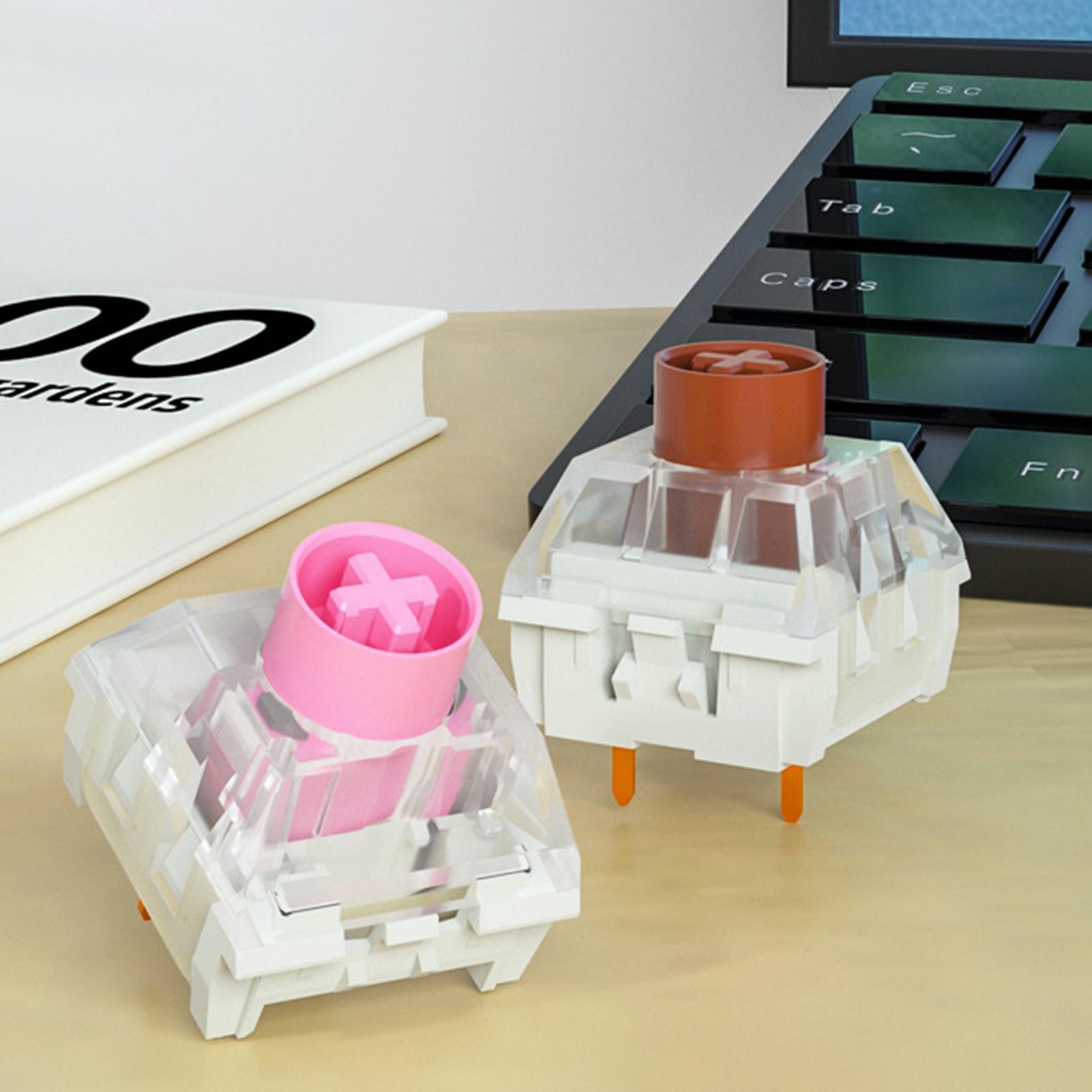 5x Pieces  Box Switches for Mechanical Gaming Keyboards 3 pins