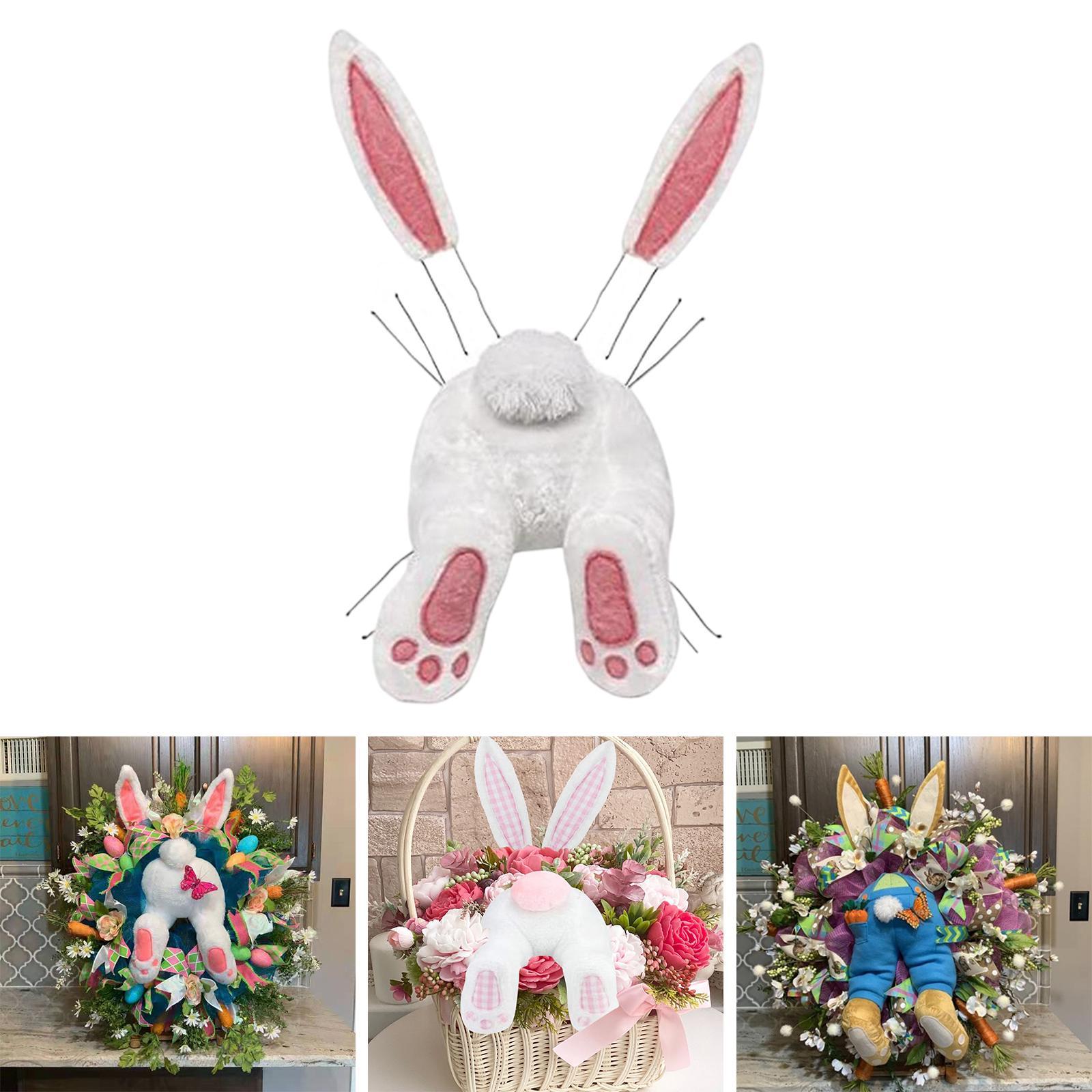 Easter Decor Wreath Kit  with Ears DIY Garland