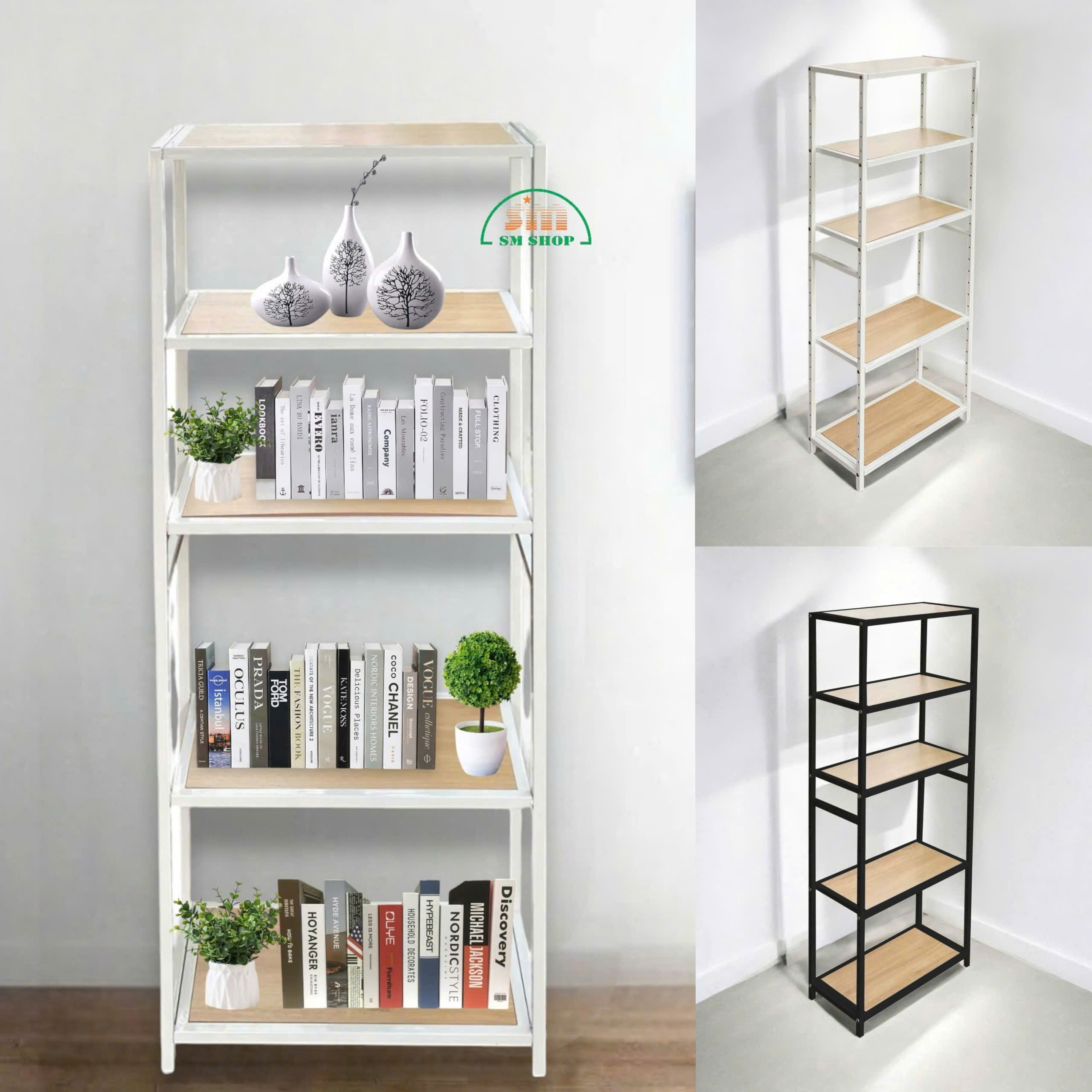 Kệ sắt 5 tầng Enter KG100150-5 100x30x150cm