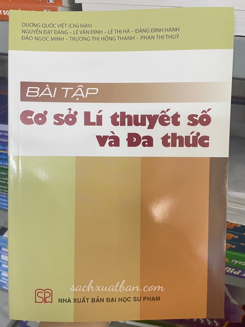 Sách Cơ sở Lí thuyết số và Đa thức