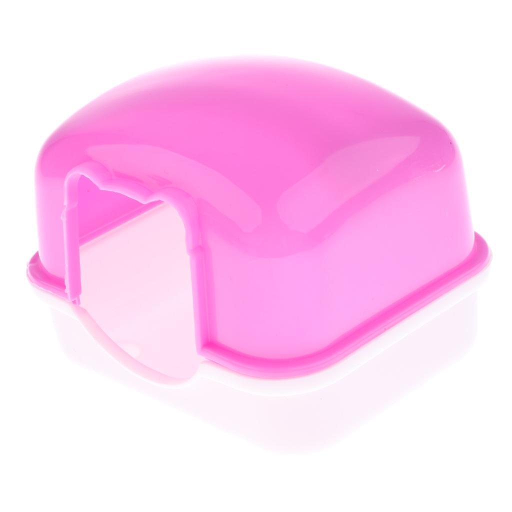 3 Pcs Hamster Mini Travel Carrier House Cage for Small Pets Mice Rats Room