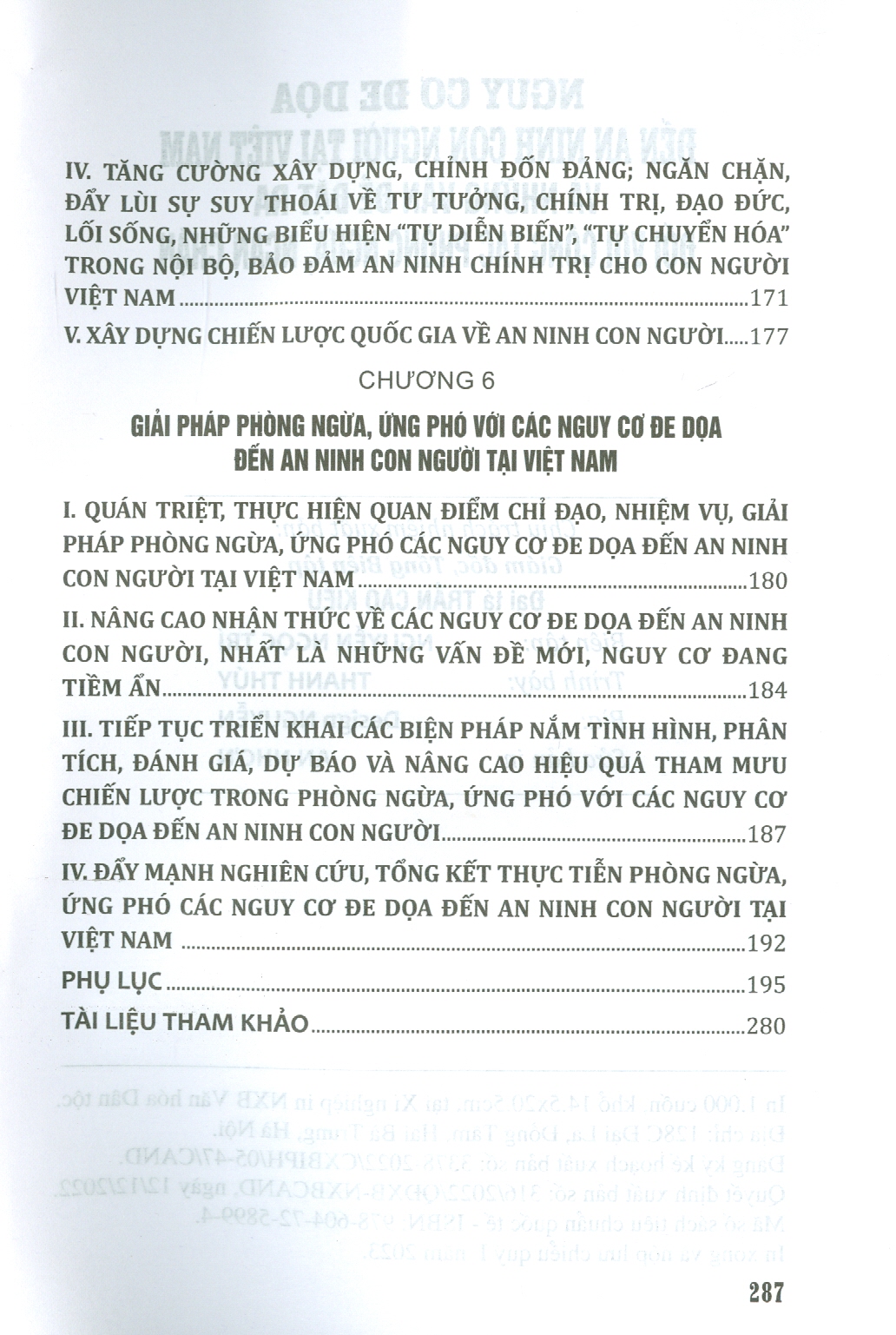 Nguy Cơ Đe Dọa Đến An Ninh Con Người Tại Việt Nam Và Những Vấn Đề Đặt Ra Đối Với Công Tác Phòng Ngừa, Ngăn Chặn (Sách chuyên khảo)