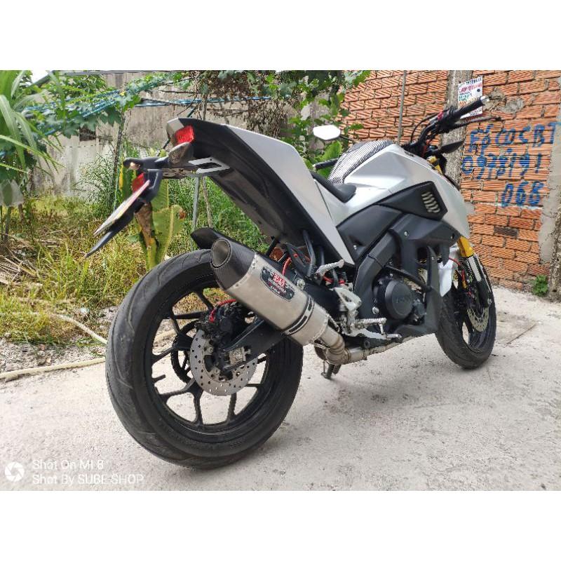Set pô R77 inox cho MT15 R15 XSR Fz TFX gsx bandit