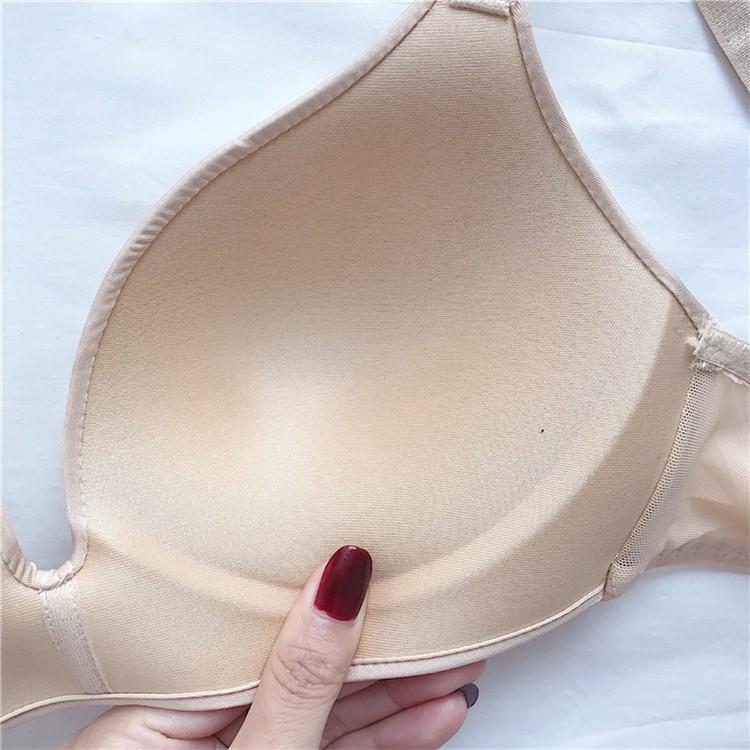 Áo lót nữ ️️ Áo chip su đúc trơn - Áo ngực không gọng xuất Nhật đệm mỏng chống ung thư A/S001