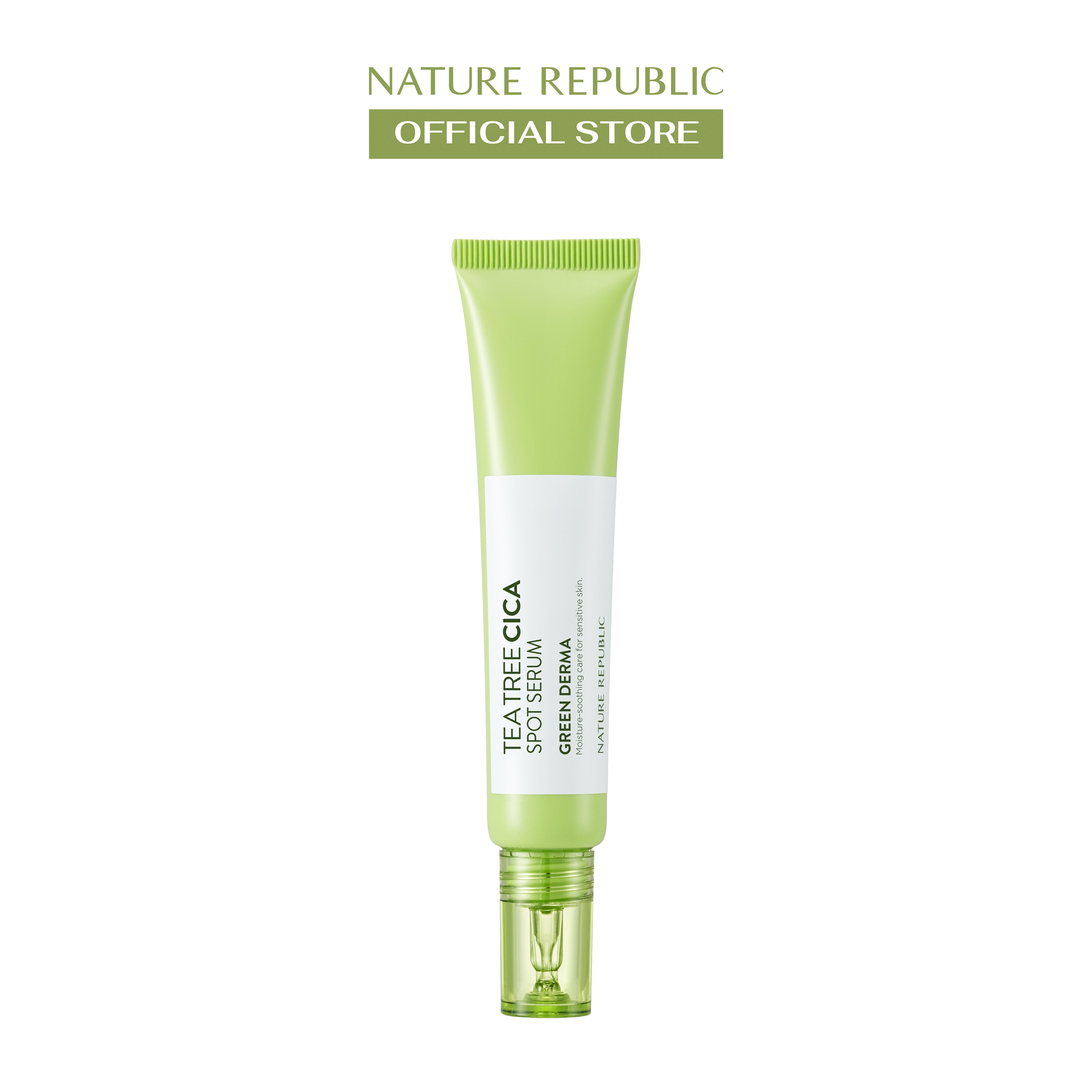 Nature Republic Tinh Chất Dạng Gel Green Derma Tea Tree Cica Spot Serum 30ml