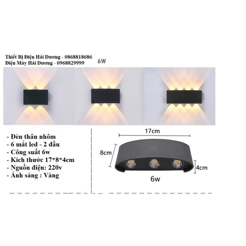 Combo Đèn trang trí hắt tường 2 đầu