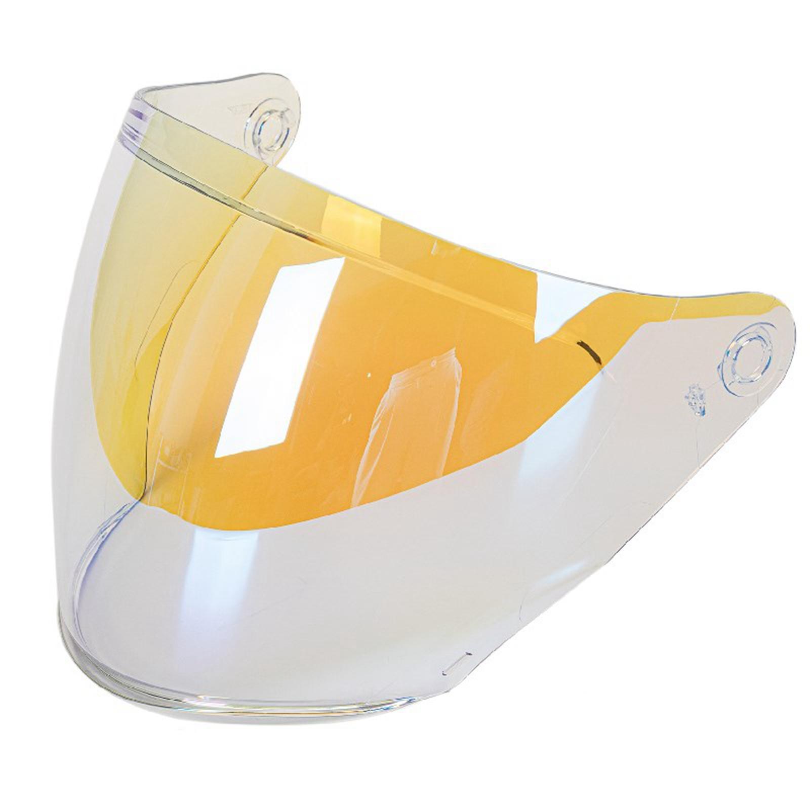 Helmet Visor Shield ,Open Face Shield Motorbikes Supplies Helmet Glass Fits for Kyt Nfj Helmets Easy to Install