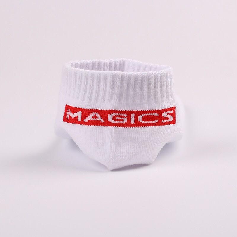 01 Đôi Tất Nam Cotton Hình Họa Tiết Và Chữ MaGiCS( Mã T08)