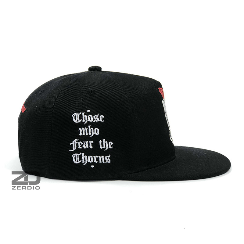 Nón nam snapback, mũ lưỡi trai hiphop màu đen phong cách cá tính