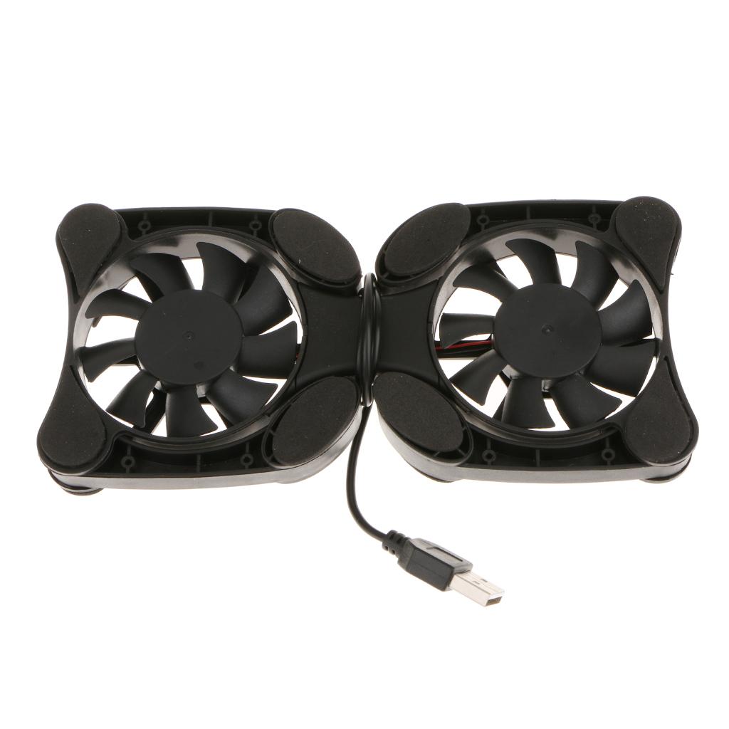 USB Mini Laptop Notebook Foldable Folding Fan Cooler Cooling Pad for Travel