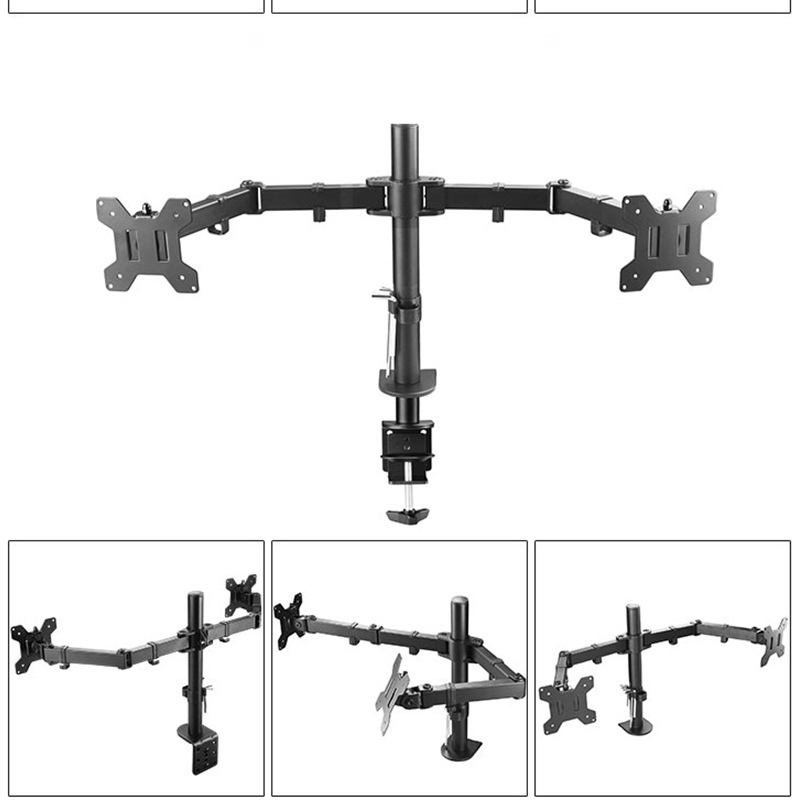 Giá Treo Màn Hình Đôi 27inch Xoay 360 Độ