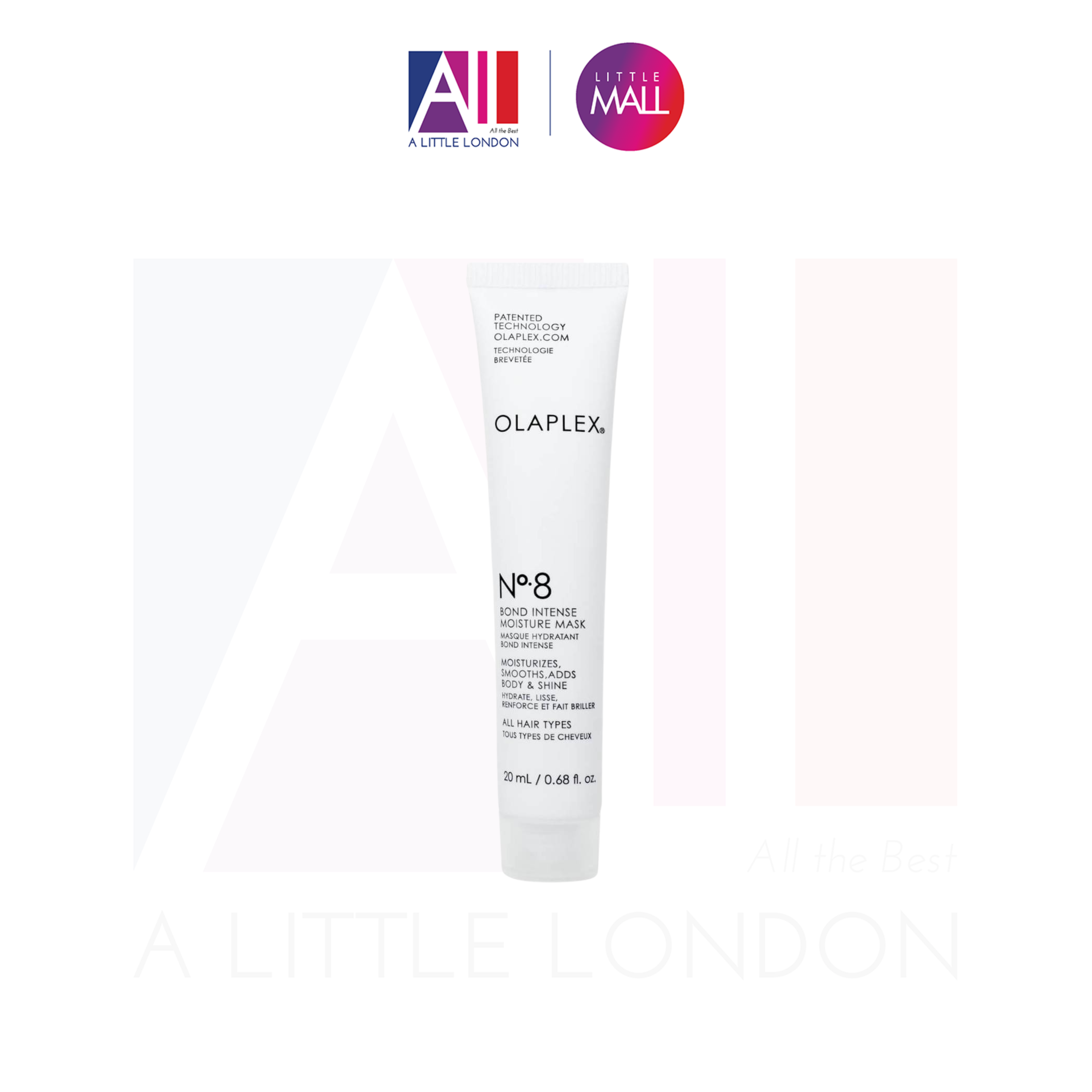 Mặt nạ tăng cường liên kết tóc Olaplex No.8 Bond Repair Moisture Mask 20ml (Bill Anh)