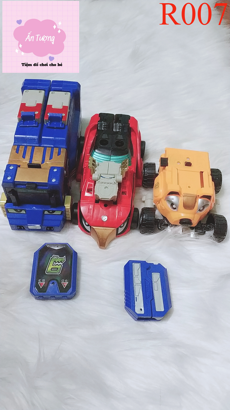 Đồ Chơi Robot Biến Hình, Lắp ráp mô hình Siêu Nhân Cơ Động Người máy Chim Ó LD6688A - cỡ to