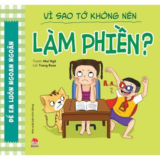 Combo Sách Vì sao tớ không nên Bộ 10 Cuốn Nxb Kim Đồng