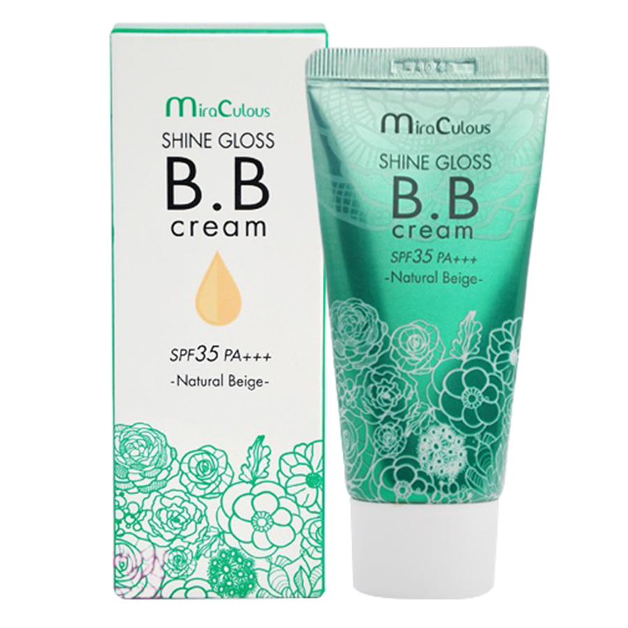 Kem BB Cream Trắng Da Kiểm Soát Dầu Miraculous Shine Gloss