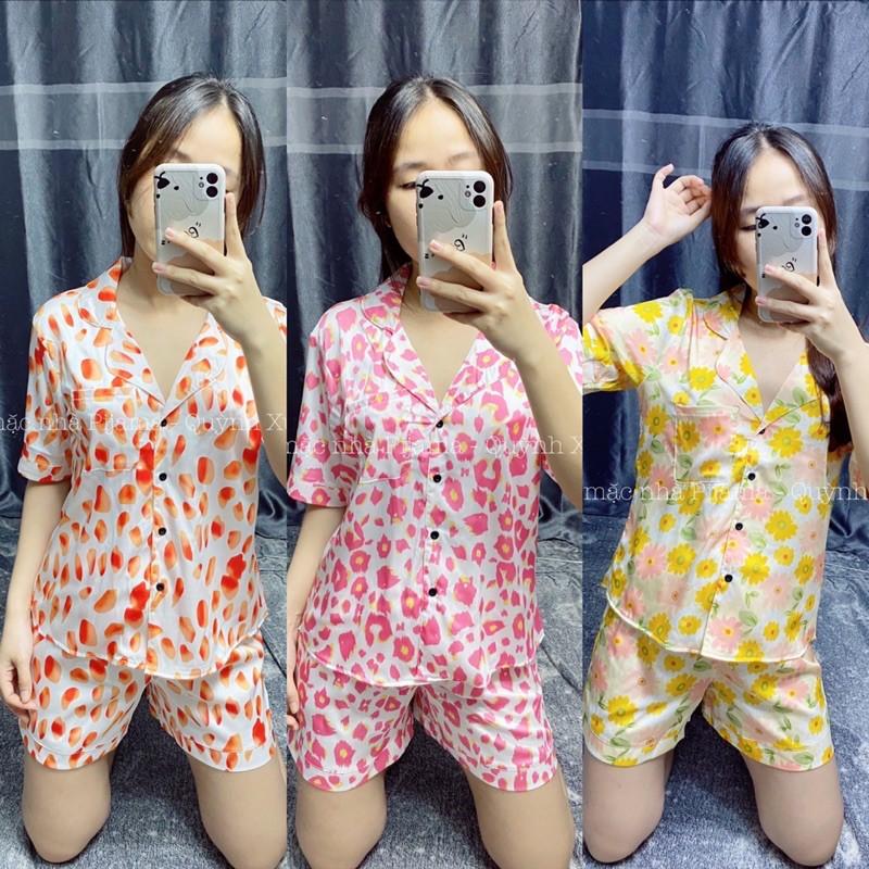 Đồ Mặc Nhà Pijama Latin hàng cao cấp TNQN Freesize - Đùi Hoa Văn Mùa Hè Mát Mẻ (có túi sâu)