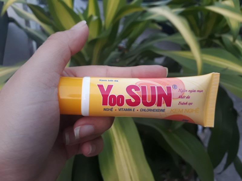 Kem ngừa mụn, sát khuẩn, liền sẹo YOOSUN KEM NGHỆ 20g