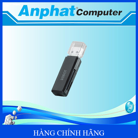 Đầu đọc thẻ nhớ ROBOT CR102 USB 3.0 - Hàng Chính Hãng