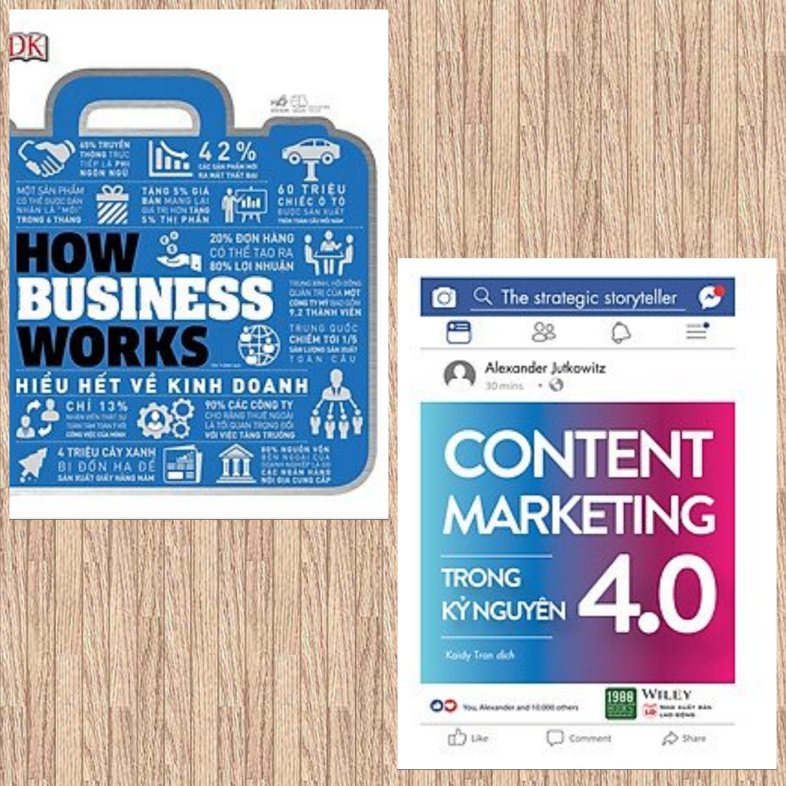 Combo 2 cuốn cẩm nang về kinh doanh cực kì hữu ích: Hiểu Hết Về Kinh Doanh + Content Marketing Trong Kỷ Nguyên 4.0
