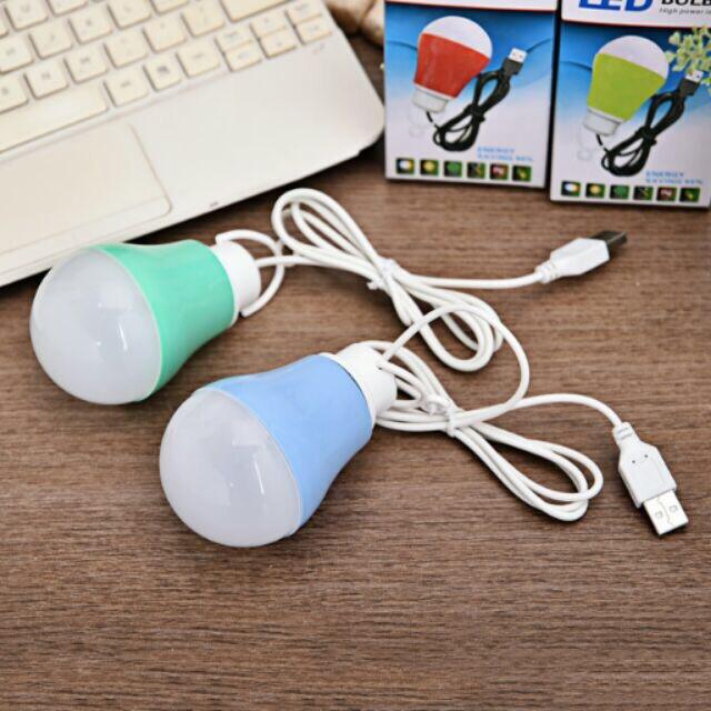 sỉ 5 đèn led tròn cổng usb