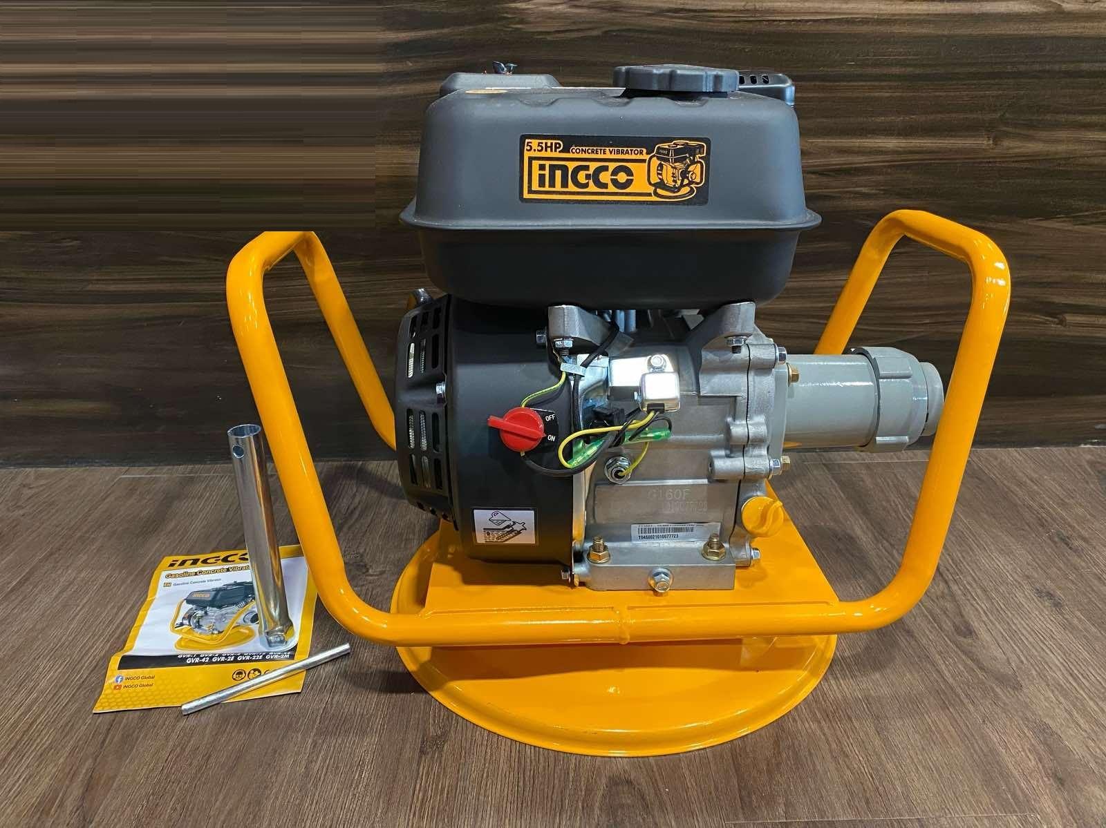 MÁY ĐẦM DÙI BÊ TÔNG DÙNG XĂNG 4.0KW INGCO GVR-22 - HÀNG CHÍNH HÃNG