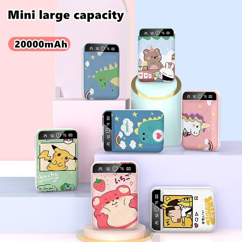 Mua Pin sạc dự phòng họa tiết động vật hoạt hình mini A1 20000mAh | Tiki