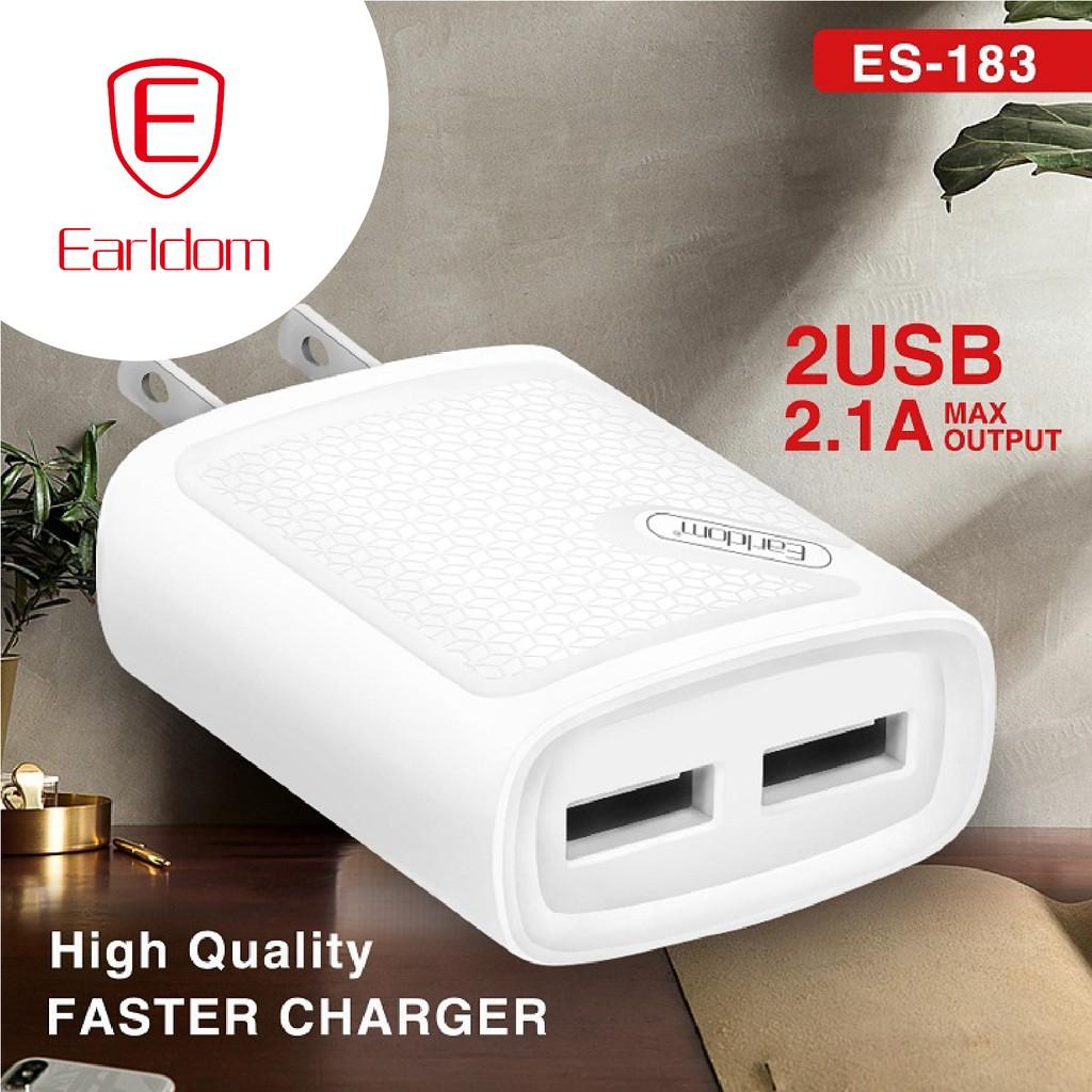 Củ sạc 2.4A Earldom ES-183 - Hàng chính hãng