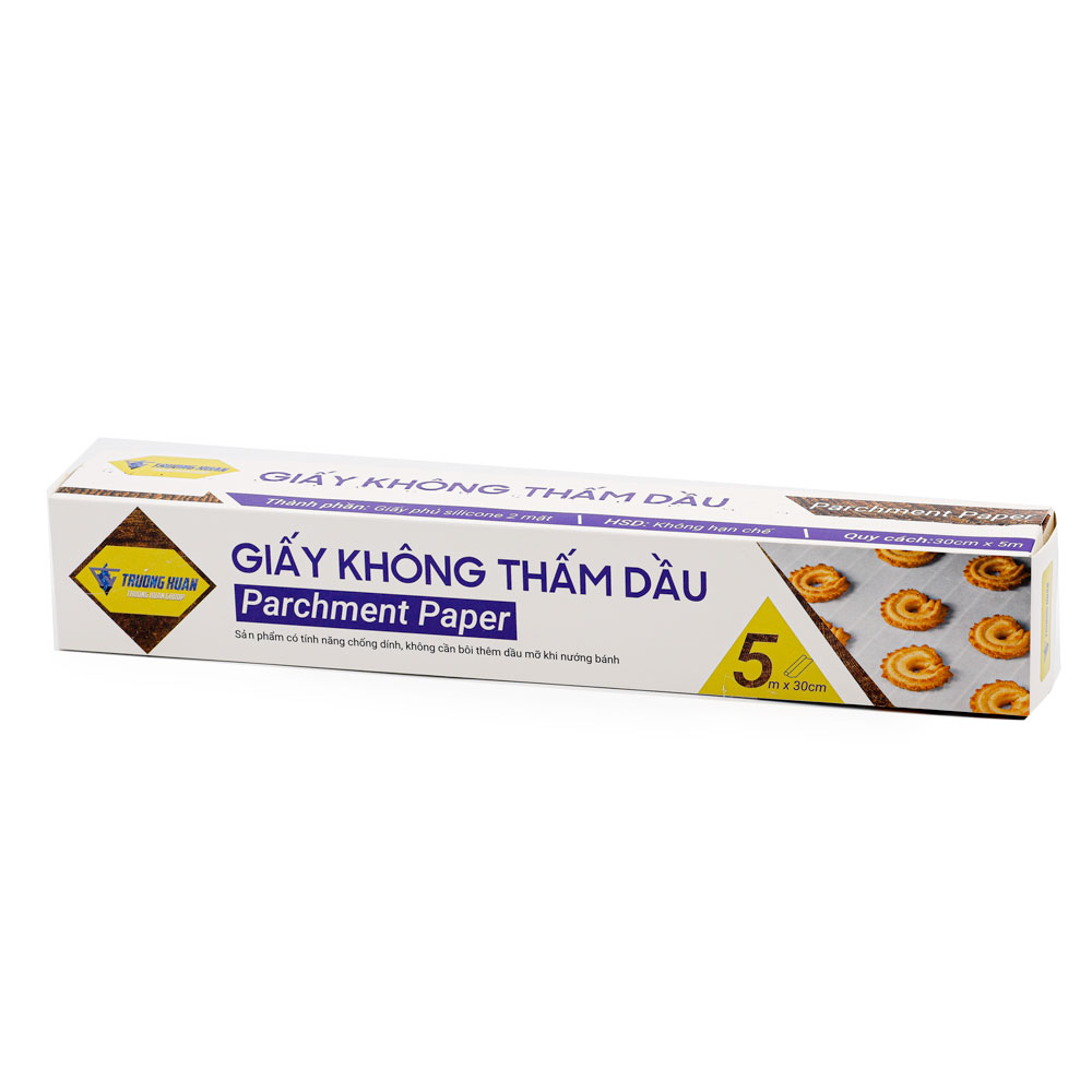 Giấy nến chống dính nướng bánh 30 cm x 5m