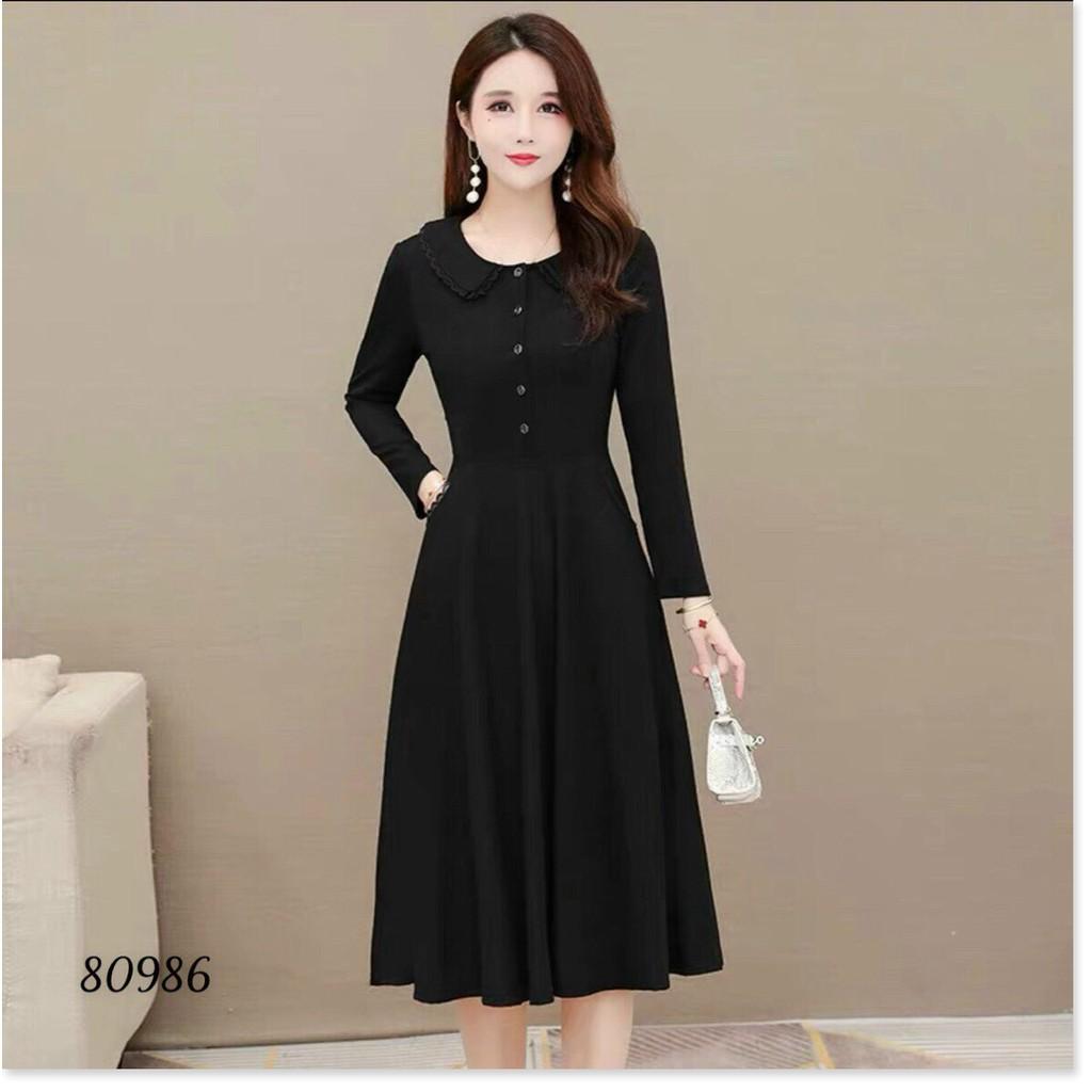 ĐẦM XÒE DỰ TIỆC CÓ NÚT CÚC CỰC XINH TÔN DÁNG THANH LỊCH CHO CHỊ EM THỜI TRANG MỚI KINGSHOP79