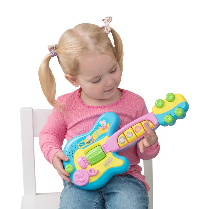 Đồ Chơi PEPPA PIG Đàn Guitar Điện Sắc Màu Của Peppa 1684243INF19