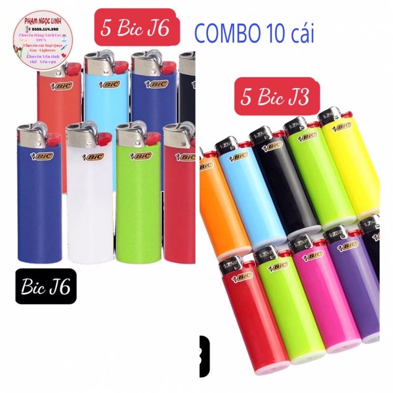 Quẹt Bic J3 hoặc J6 ( combo 10 cái )