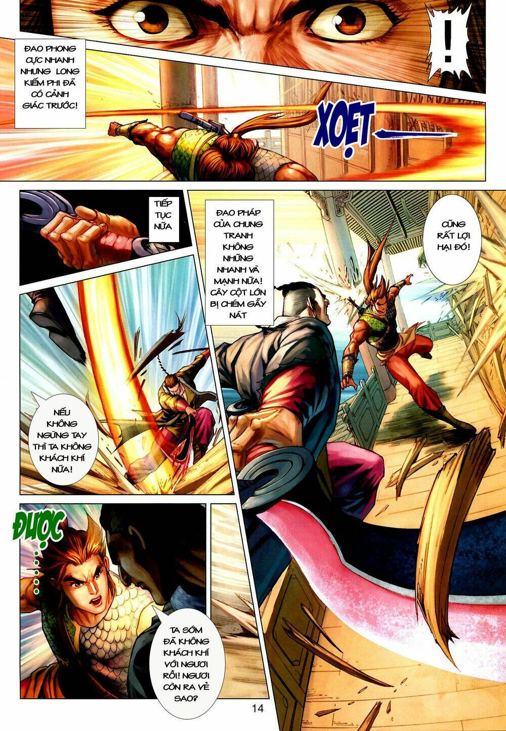 thần chưởng long kiếm phi chapter 28 13