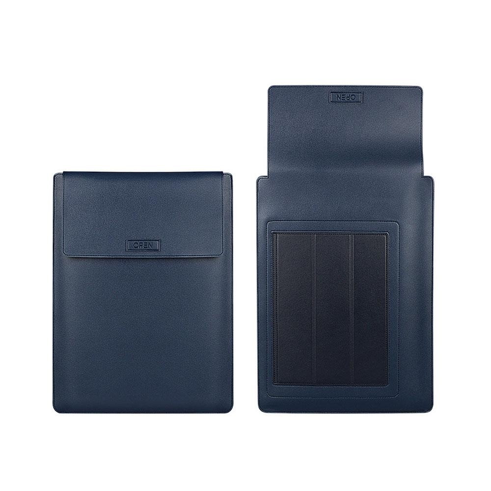 Da PU Laptop Đứng Cho Macbook Air Pro 13 15 2020 Máy Tính Xách Tay Nữ Tay Túi Cho Huawei ASUS HP Dell 13.3 14 15.4 Inch