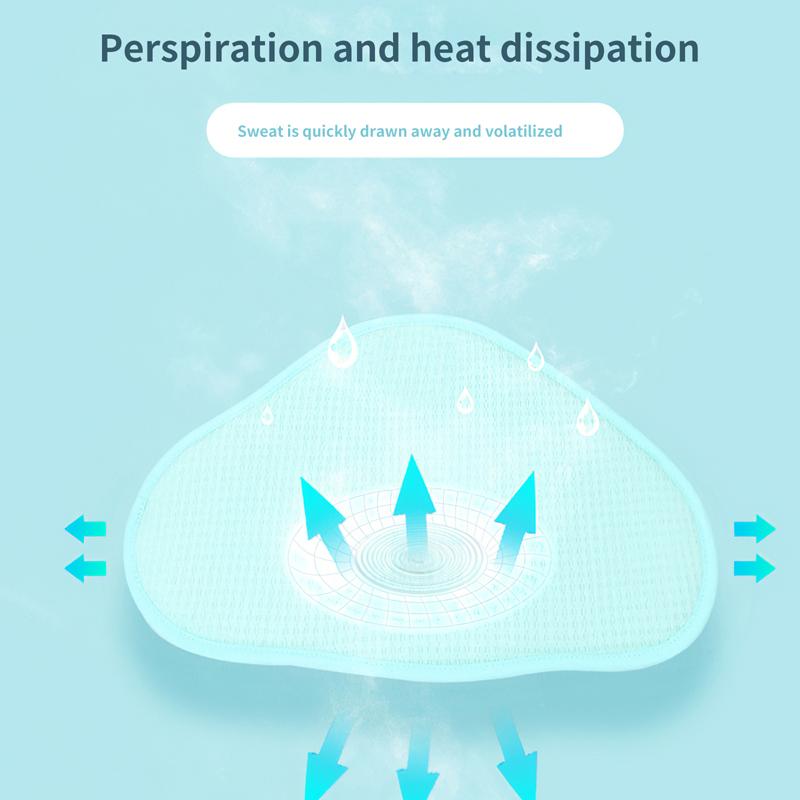 Gối Cho Bé Đám Mây Hình Trẻ Sơ Sinh Gối Thoáng Khí Sơ Sinh Đầu Gối Cho Bé Định Hình Chất Liệu Vỏ Gối Cho Bé Đi Nhà Trẻ Sơ Sinh