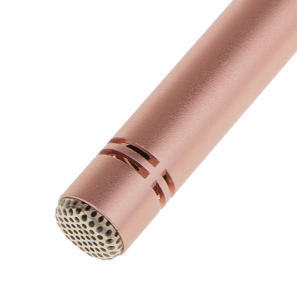 Mini Handheld Microphone Mic for  Android Phone Sing Karaoke Rose Gold