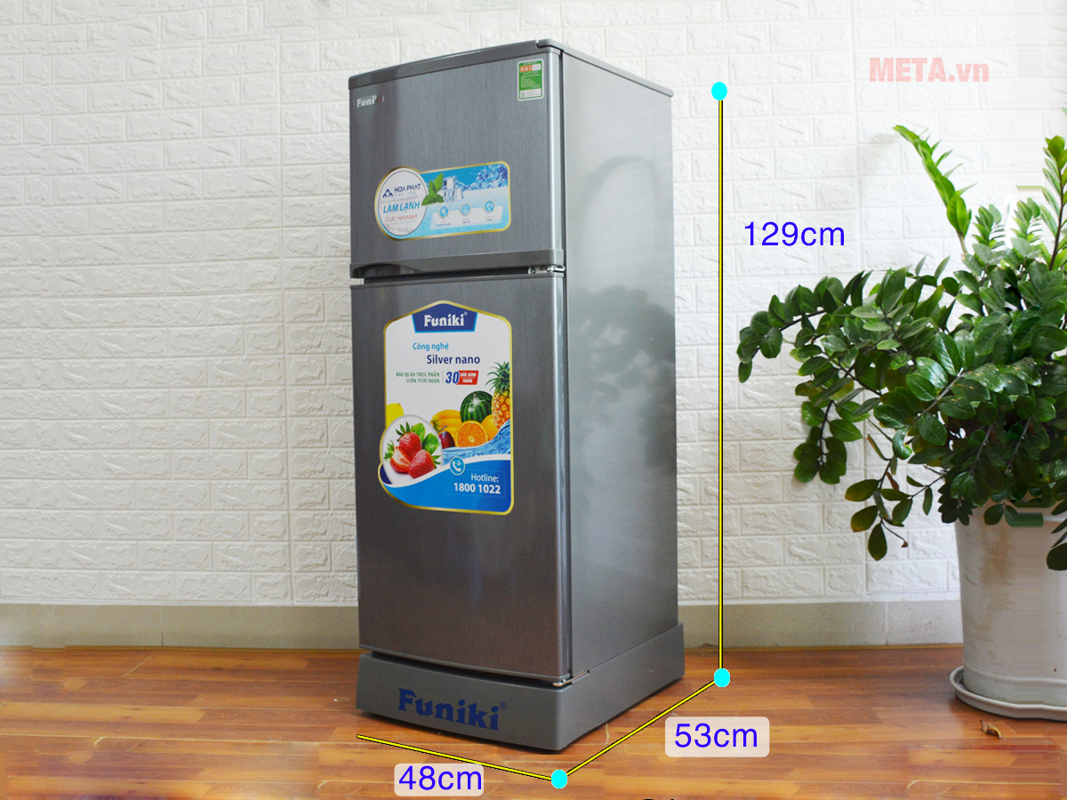 Tủ lạnh Funiki Hòa Phát FR 132CI 130 lít - Hàng chính hãng