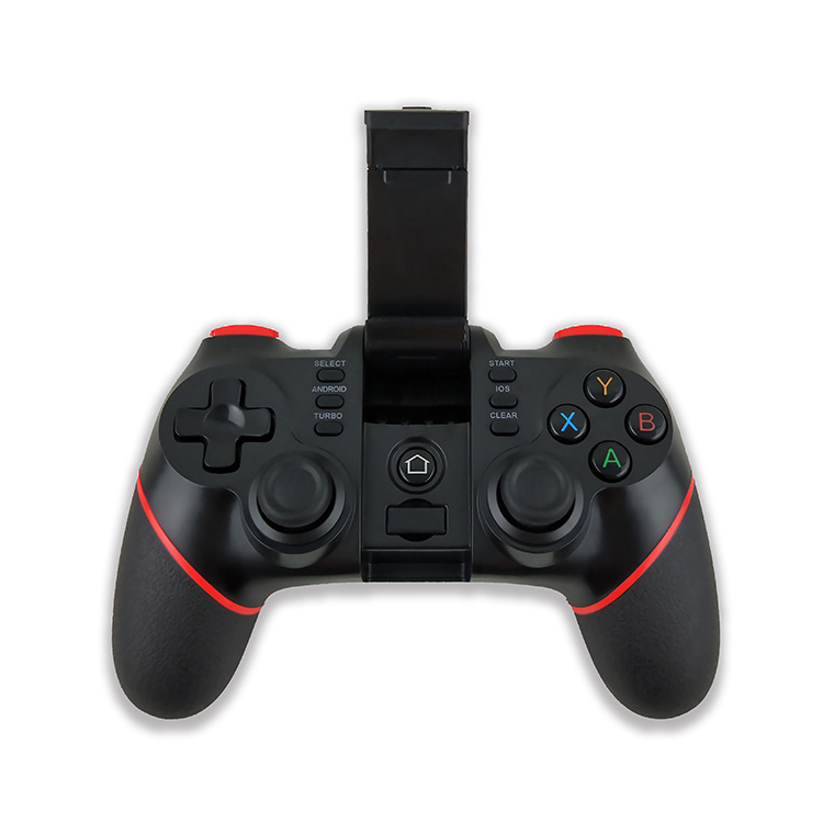 Tay cầm chơi game bluetooth Terios T6 + usb không dây - chơi trên iOS, Android, PC, PS3 (Hàng nhập khẩu)