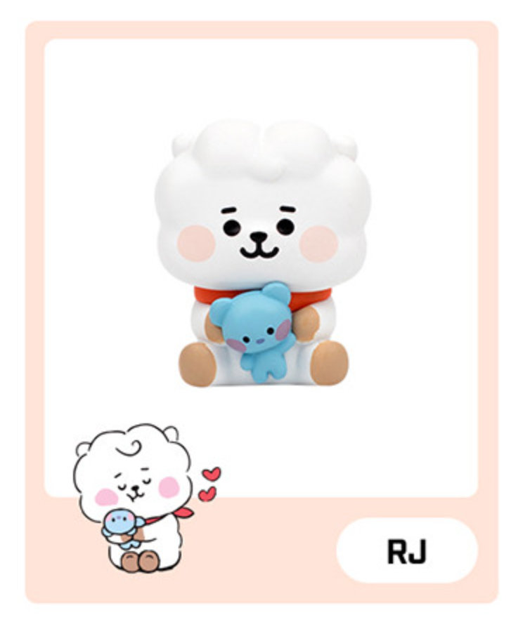 MÔ HÌNH NHÂN VẬT BT21 BABY MONITOR FIGURE VER 2021 MY LITTLE BUDDY- HÀNG CHÍNH HÃNG