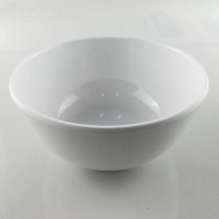 Chén Melamine 3 màu Trắng, Bông ,Cam-10 cái