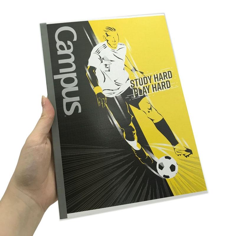 Tập Contrast B5 Kẻ Ngang Có Chấm 120 Trang ĐL 58-65g/m2 - Campus NB-BCON120 (Mẫu Màu Giao Ngẫu Nhiên)