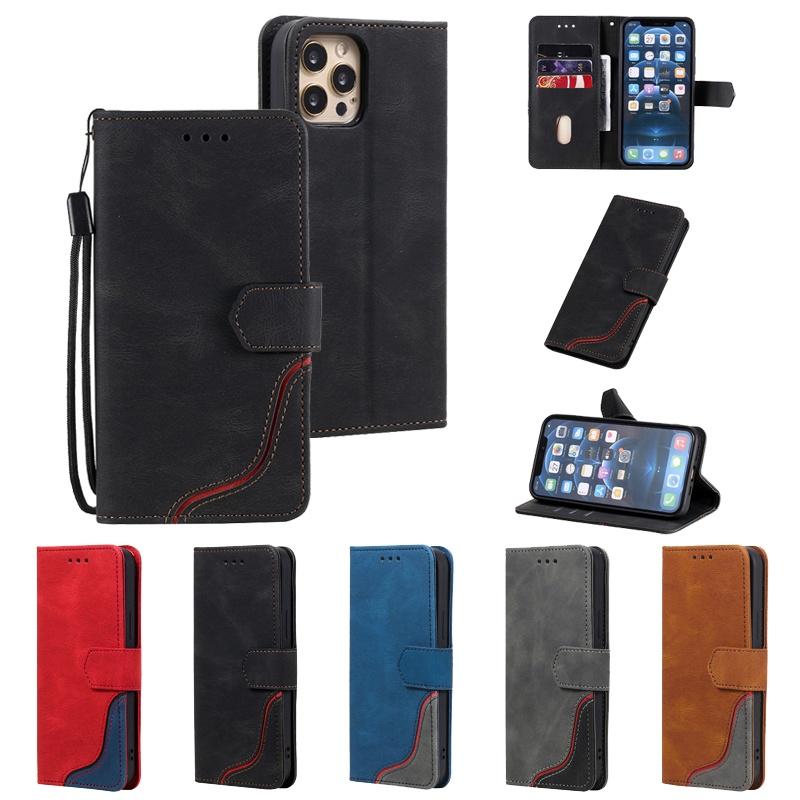 Samsung Phone Case A01 A11 A10S A20E A20S A30S A40 A50S A70S Flip Magnetic Protective Case Leather Case