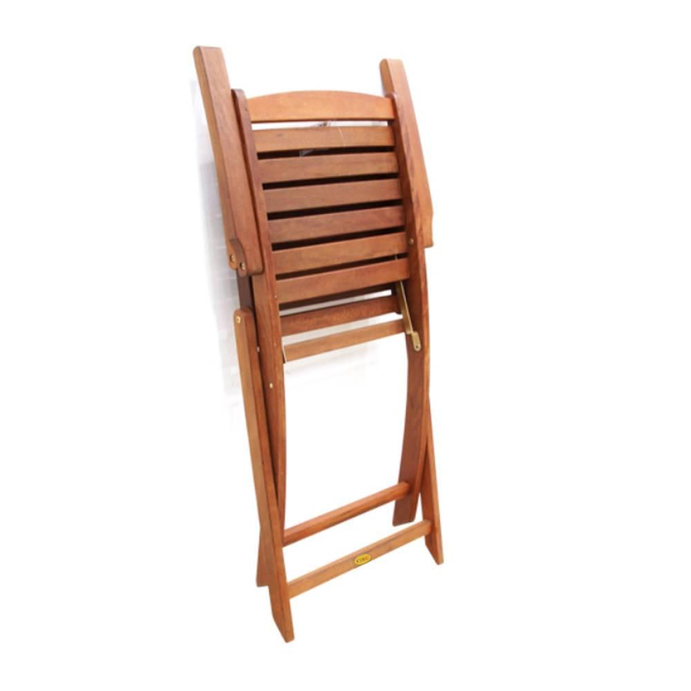 Bộ Bàn Punai 4 Ghế Xếp Sumur IBIE NS4002B - Nâu